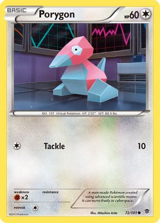 Porygon (72/101) [Black & White: Plasma Blast]-1
