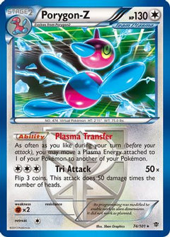 Porygon-Z (74/101) [Black & White: Plasma Blast]-1