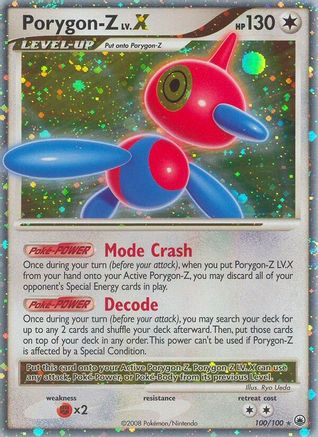 Porygon-Z LV.X (100/100) [Diamond & Pearl: Majestic Dawn]-1