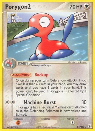 Porygon2 (25/113) (Stamped) [EX: Delta Species]-1