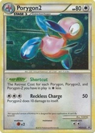 Porygon2 (HGSS23) [HeartGold & SoulSilver: Black Star Promos]-1