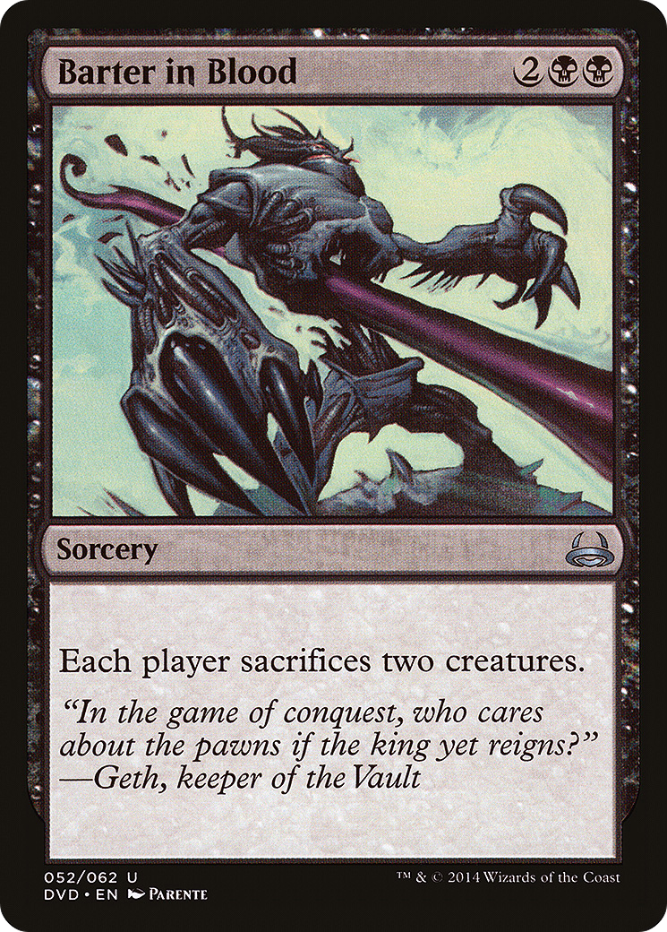 Barter in Blood (Divine vs. Demonic) [Duel Decks Anthology]-1