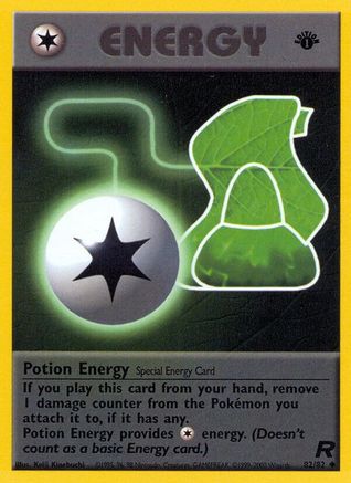 Potion Energy (82/82) [Team Rocket 1st Edition]-1