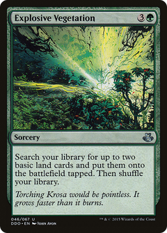 Explosive Vegetation [Duel Decks: Elspeth vs. Kiora]-1