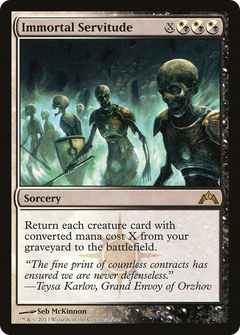 Immortal Servitude [Gatecrash]-1