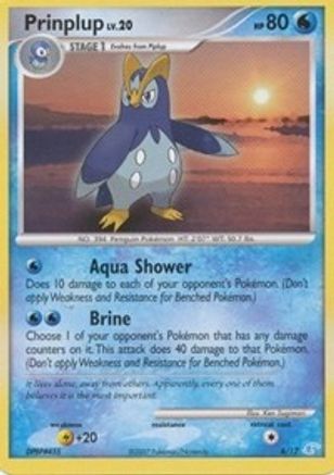 Prinplup (6/12) [Diamond & Pearl: Trainer Kit - Manaphy]-1