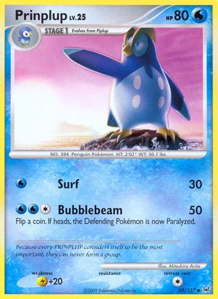 Prinplup (59/127) [Platinum: Base Set]-1