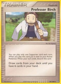 Professor Birch (80/108) [EX: Power Keepers]-1