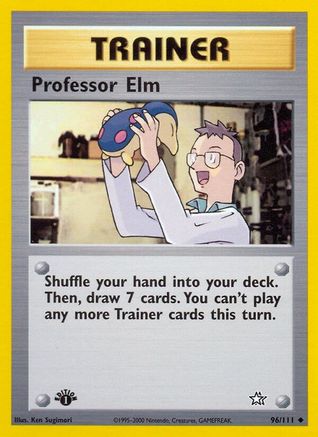 Professor Elm (96/111) [Neo Genesis Unlimited]-1