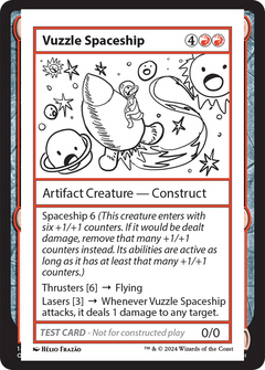 Vuzzle Spaceship [Mystery Booster 2 Playtest Cards]-1