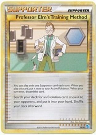 Professor Elm's Training Method (25/30) [HeartGold & SoulSilver: Trainer Kit - Gyarados]-1