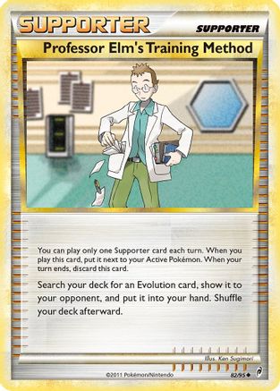 Professor Elm's Training Method (82/95) [HeartGold & SoulSilver: Call of Legends]-1