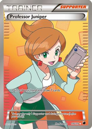 Professor Juniper (116/116) [Black & White: Plasma Freeze]-1