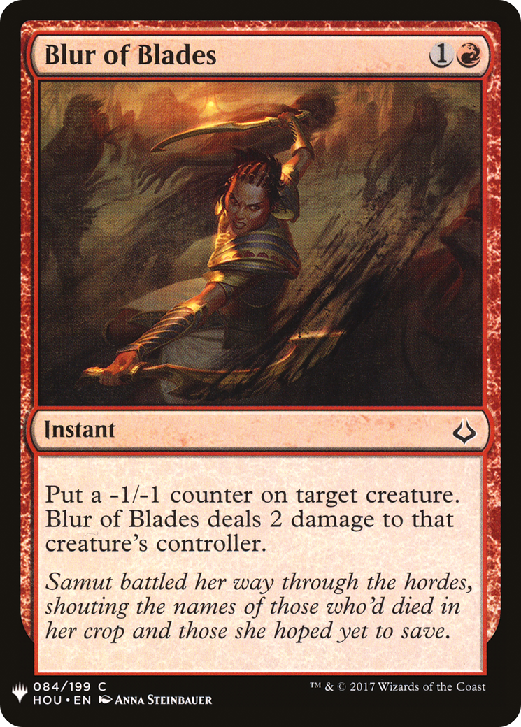 Blur of Blades [Mystery Booster]-1