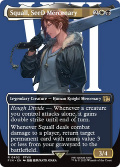 Squall, SeeD Mercenary (Borderless) [FINAL FANTASY]-1