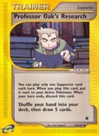 Professor Oak's Research (149/165) [Expedition: Base Set]-1