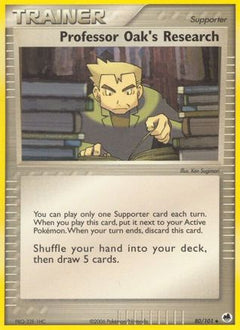 Professor Oak's Research (80/101) (Stamped) [EX: Dragon Frontiers]-1