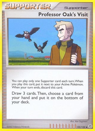 Professor Oak's Visit (122/132) [Diamond & Pearl: Secret Wonders]-1