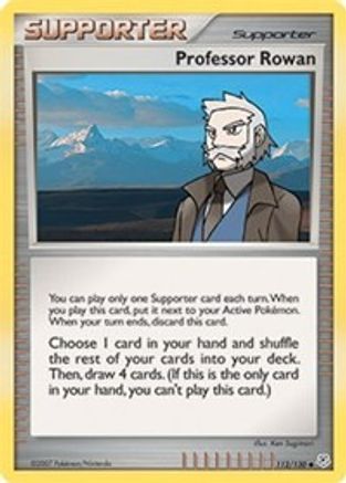 Professor Rowan (112/130) [Diamond & Pearl: Base Set]-1