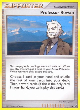 Professor Rowan (123/132) [Diamond & Pearl: Secret Wonders]-1