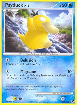 Psyduck (100/132) [Diamond & Pearl: Secret Wonders]-1