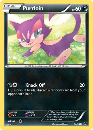 Purrloin (64/98) [Black & White: Emerging Powers]-1