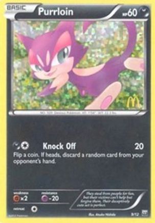 Purrloin (9/12) [McDonald's Promos: 2012 Collection]-1