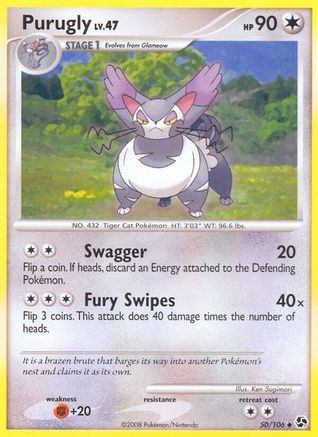 Purugly (50/106) [Diamond & Pearl: Great Encounters]-1