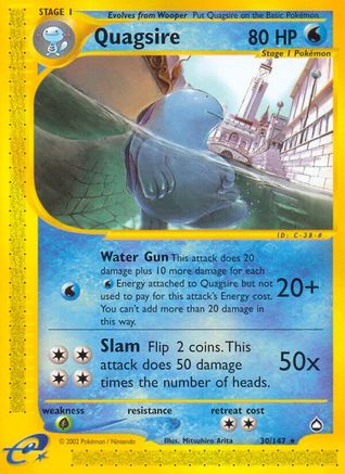 Quagsire (30/147) [Aquapolis]-1