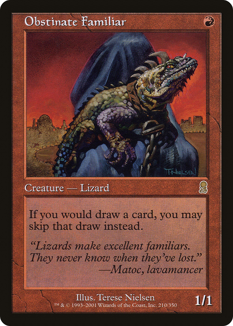 Obstinate Familiar [Odyssey]-1