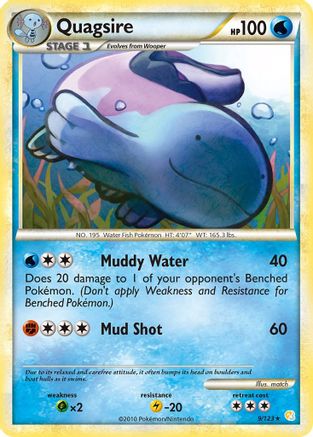 Quagsire (9/123) [HeartGold & SoulSilver: Base Set]-1