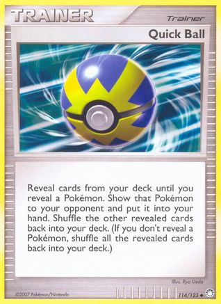 Quick Ball (114/123) [Diamond & Pearl: Mysterious Treasures]-1