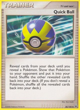 Quick Ball (86/100) [Diamond & Pearl: Majestic Dawn]-1