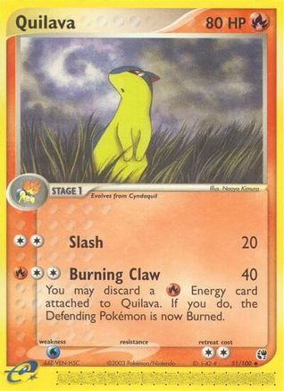 Quilava (51/100) [EX: Sandstorm]-1