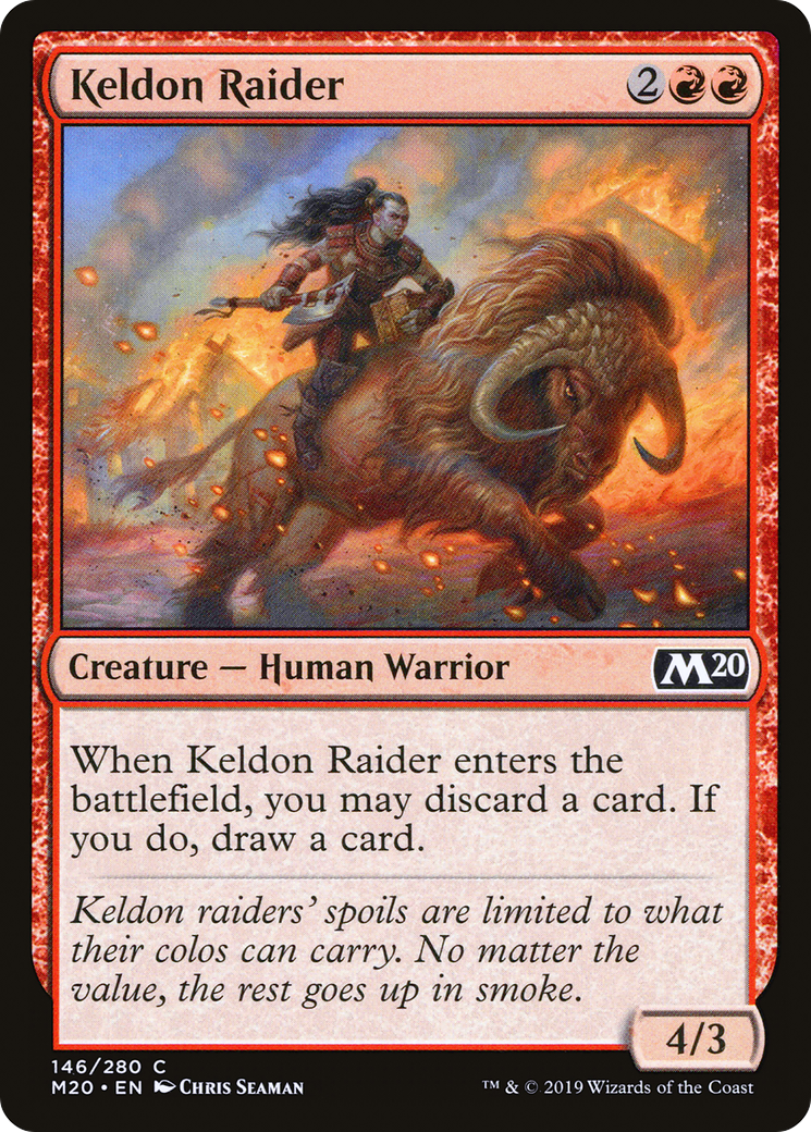 Keldon Raider [Core Set 2020]-1
