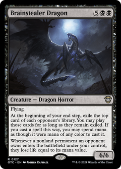 Brainstealer Dragon [Outlaws of Thunder Junction Commander]-1