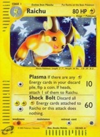 Raichu (25/165) [Expedition: Base Set]-1