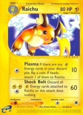 Raichu (61/165) [Expedition: Base Set]-1