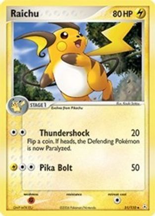 Raichu (51/110) [EX: Holon Phantoms]-1