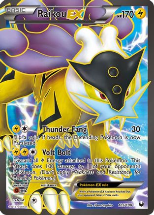 Raikou EX (105/108) [Black & White: Dark Explorers]-1