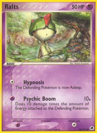 Ralts (60/101) (Stamped) [EX: Dragon Frontiers]-1