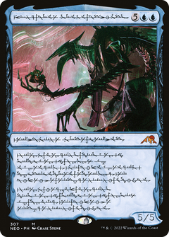 Jin-Gitaxias, Progress Tyrant (Phyrexian) [Kamigawa: Neon Dynasty]-1