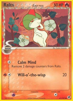 Ralts (61/101) (Delta Species) [EX: Dragon Frontiers]-1
