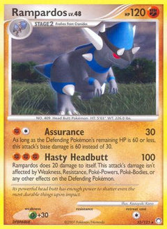 Rampardos (33/123) [Diamond & Pearl: Mysterious Treasures]-1