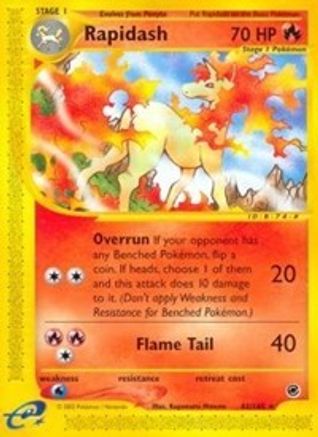 Rapidash (62/165) [Expedition: Base Set]-1