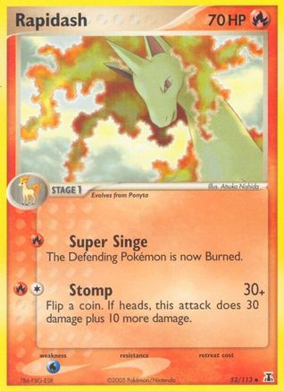 Rapidash (52/113) [EX: Delta Species]-1