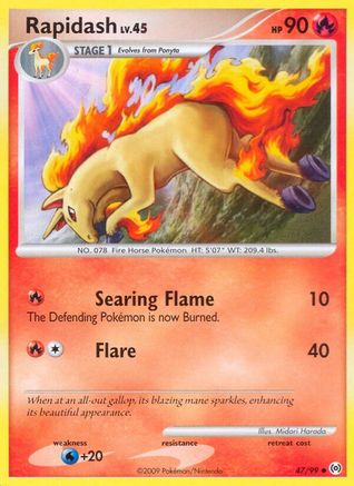 Rapidash (47/99) [Platinum: Arceus]-1