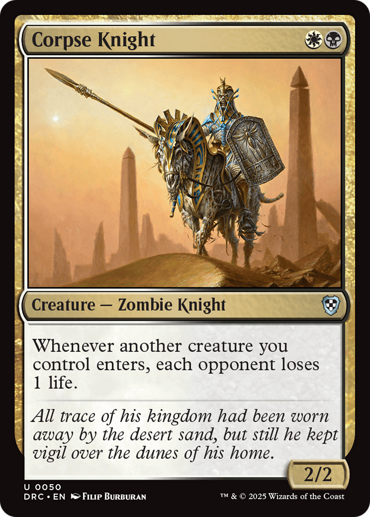 Corpse Knight [Aetherdrift Commander]-1