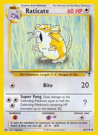 Raticate (61/110) [Legendary Collection]-1