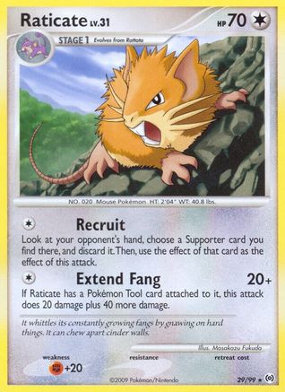 Raticate (29/99) [Platinum: Arceus]-1